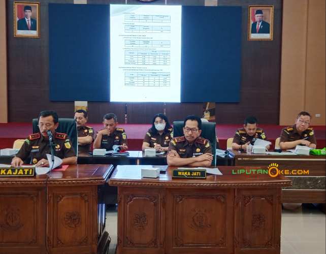 Kajati Riau Dr. Supardi Sampaikan Refleksi Akhir Tahun 2022, Ini Capaiannya